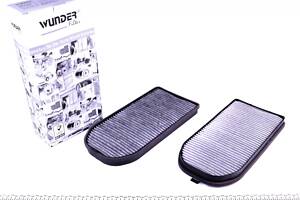 WUNDER FILTER WPK 208 Фильтр салона BMW 7 (E38) 2.5tds-5.4i (угольный) (к-кт 2 шт.)