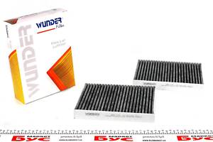 WUNDER FILTER WPK 225 Фільтр салону BMW 5 (G30)/7(G11/G12) 15- (вугільний)