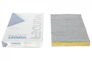 WUNDER FILTER WPK 406 Фільтр салону Citroen C2/C3/C4/Peugeot 307/308 00- (вугільний)