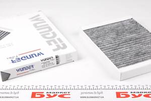 WUNDER FILTER WPK 413 Фільтр салону Citroen C5/Peugeot 407 04- (вугільний)