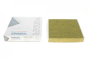 WUNDER FILTER WPK 659 Фільтр салону Peugeot Bipper/Citroen Nemo 08- (вугільний)