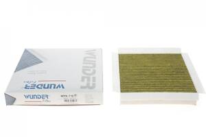 WUNDER FILTER WPK 710 Фільтр салону MB ML (W163) (вугільний)