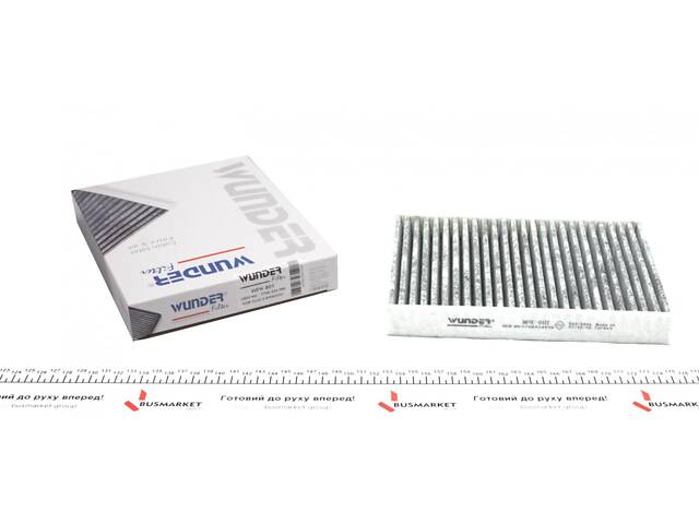 WUNDER FILTER WPK 801 Фільтр салону Renault Kangoo 97- (вугільний)