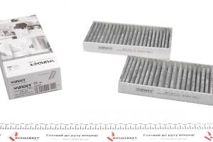 WUNDER FILTER WPK 999 Фільтр салону Honda Civic 1.3/2.0i 01-05 (вугільний) (к-кт 2 шт.)