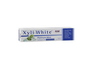 Xyli White Toothpaste Gel with Baking Soda (181 g, platinum mint)