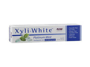 Xyli White Toothpaste Gel with Baking Soda (181 g, platinum mint)