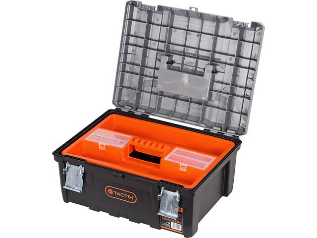Ящик 440x330x210мм для інструментів посилений пластиковий [INSBXBXP3320332PT0] Tactix - Фото 2
