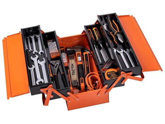 Ящик 470x210x250мм для інструментів консольний металевий [INSBXBXP2321202MT0] Tactix - Фото 6