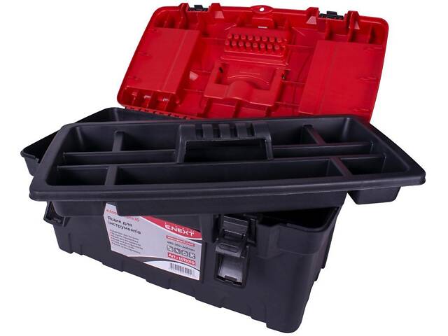 Ящик 490x260x246мм для інструментів пластиковий [t011010] e.toolbox.pro.10 E.NEXT - Фото 5