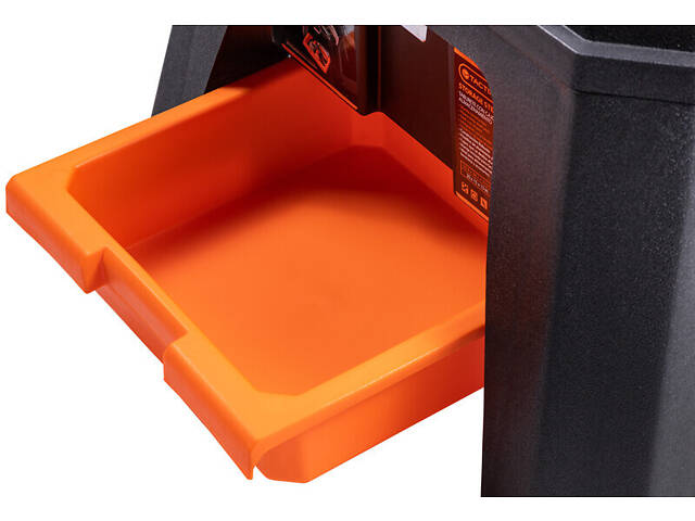 Ящик-cтул 510x410x320мм для інструментів пластиковий [INSBXBXP5320352PT0] Tactix - Фото 4