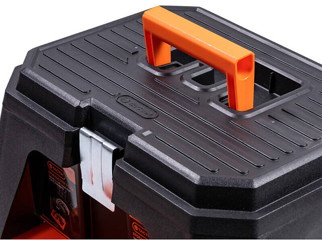 Ящик-cтул 510x410x320мм для інструментів пластиковий [INSBXBXP5320352PT0] Tactix - Фото 6