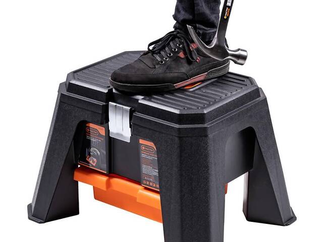 Ящик-cтул 510x410x320мм для інструментів пластиковий [INSBXBXP5320352PT0] Tactix - Фото 7