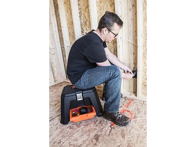 Ящик-cтул 510x410x320мм для інструментів пластиковий [INSBXBXP5320352PT0] Tactix - Фото 8