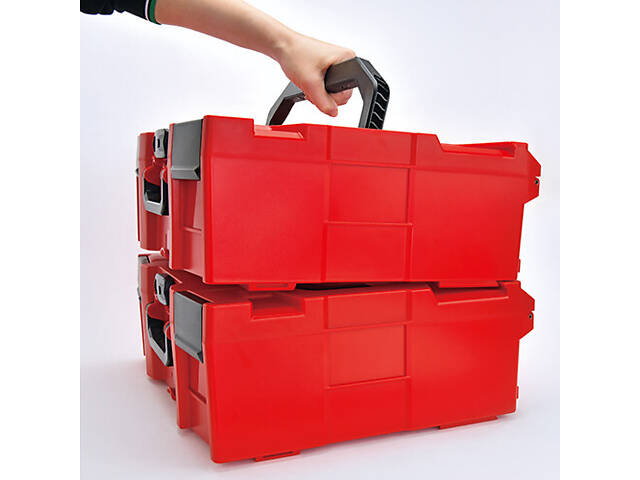 Ящик для інструменту модульний 456x372x115 мм (пластик) TOPTUL TBBE0502 - Фото 1