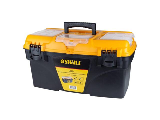 Ящик для інструменту зі знімними органайзерами 510×291×280мм SIGMA (7403951) - Фото 1