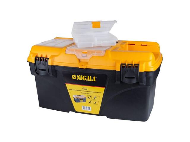 Ящик для інструменту зі знімними органайзерами 510×291×280мм SIGMA (7403951) - Фото 3