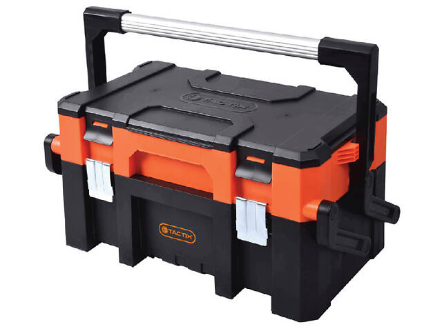 Ящик 580x354x286мм для інструментів консольний посилений пластиковий [INSBXBXP3320658PT0] Tactix - Фото 1