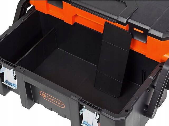 Ящик 580x354x286мм для інструментів консольний посилений пластиковий [INSBXBXP3320658PT0] Tactix - Фото 4