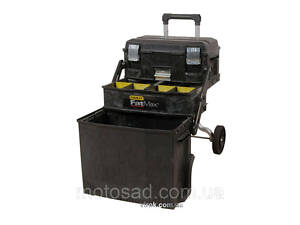 Ящик на колесах розсувний Stanley з 3-ма секціями пластмасовий багатофункц-й;54,9х 73,3х 41,3 см(DW)