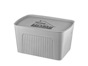 Ящик з кришкою для зберігання Ardesto ARHC2523G 45.5х31х24.5 см сірий