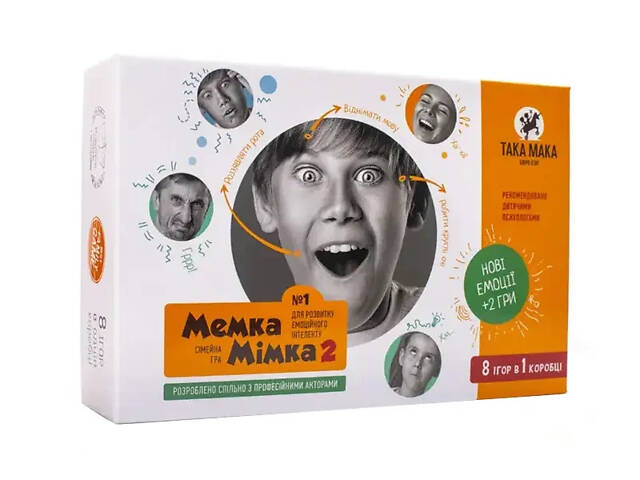 Гра настільна Мемка-мімка 2 20002-UA Така Мака - Фото 1