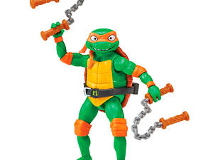 Ігрова фігурка Мікеланджело TMNT 83283 серії Черепашки-Ніндзя MOVIE III 11 см Різнокольоровий.