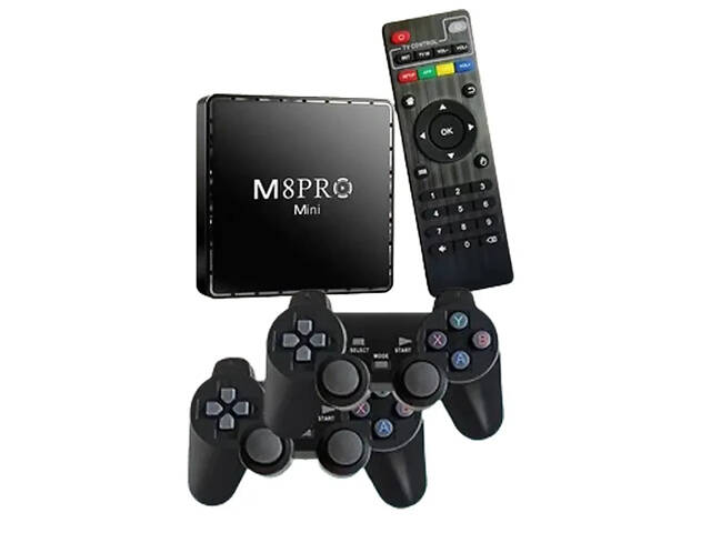 Ігрова консоль M8 Pro Android Wireless Ретроприставка на 10000 ігор - Фото 7