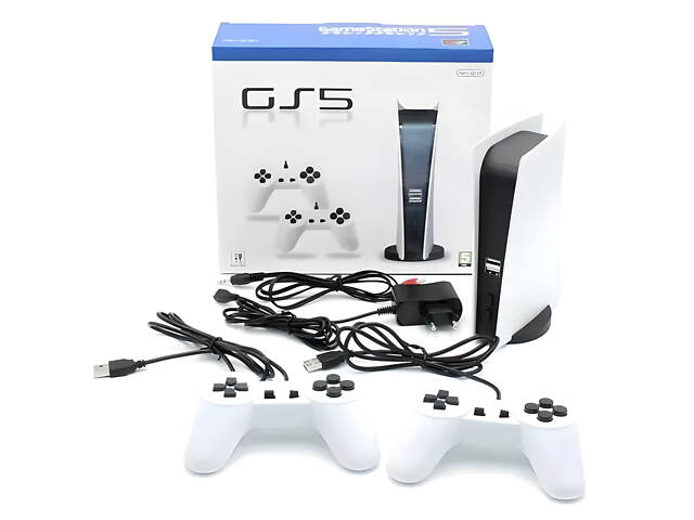 Ігрова консоль ретроприставка для телевізора Dendy Game Station GS5 200 ігор 8 Bit - Фото 2