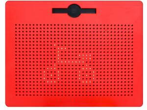 Ігрова магнітна дощечка Magnetic Games 10 карт з прикладами Червоний (120899)