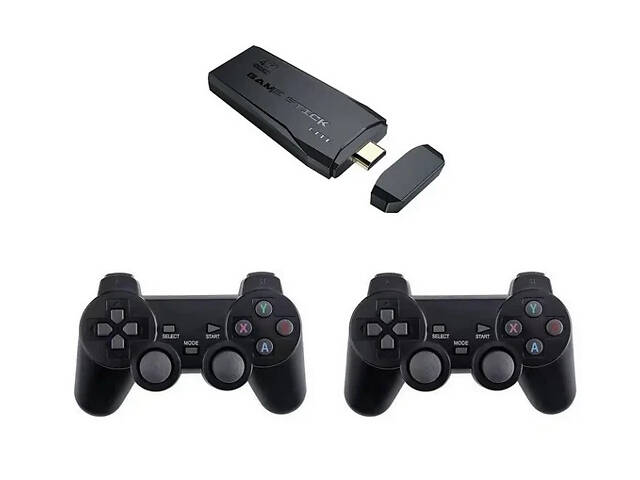 Ігрова приставка M8 64 gb Mini Game Stick 4K HDMI + 2 бездротові джойстики, консоль для телевізора - Фото 7