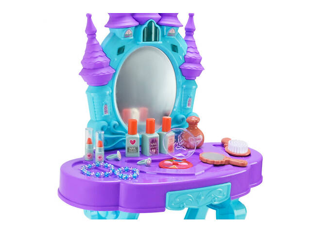 Ігровие трюмо туалетний столик на батарейках з аксесуарами та LED-екраном 3328 - Фото 2