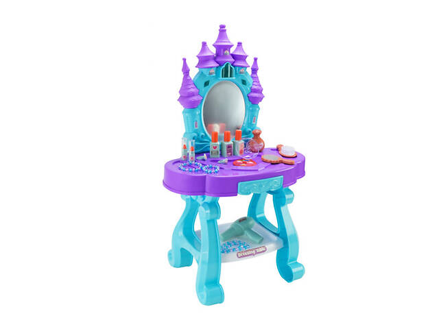 Ігровие трюмо туалетний столик на батарейках з аксесуарами та LED-екраном 3328 - Фото 3