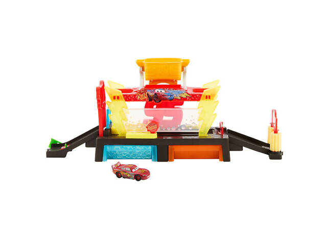 Ігровий набір Автомийка тачки з МакКуїном Cars Зміни колір (JBM70) - Фото 2