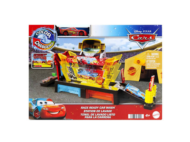 Ігровий набір Автомийка тачки з МакКуїном Cars Зміни колір (JBM70) - Фото 3