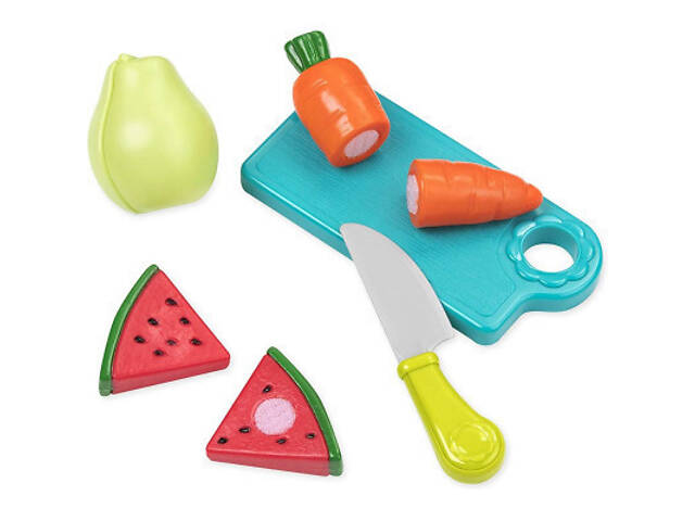 Ігровий набір Battat Для Двох - Овочі-Фрукти на Липучках (BT4743Z) - Фото 3