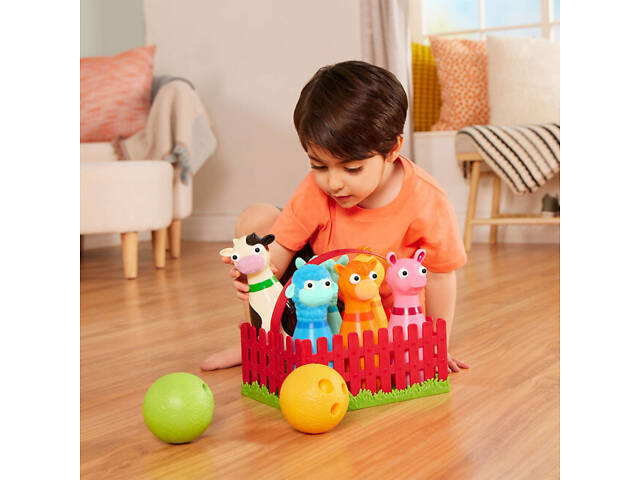 Ігровий набір для боулінгу Весела Ферма BT1802Z - Фото 1