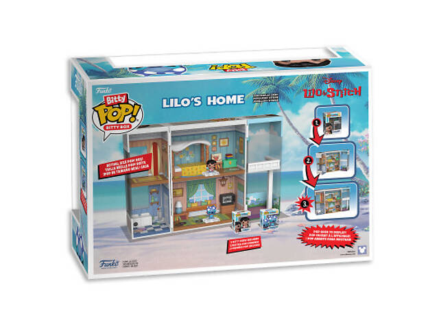 Ігровий набір Funko Pop Bitty Pop Boxes Disney Будиночок Ліло (85536) - Фото 6