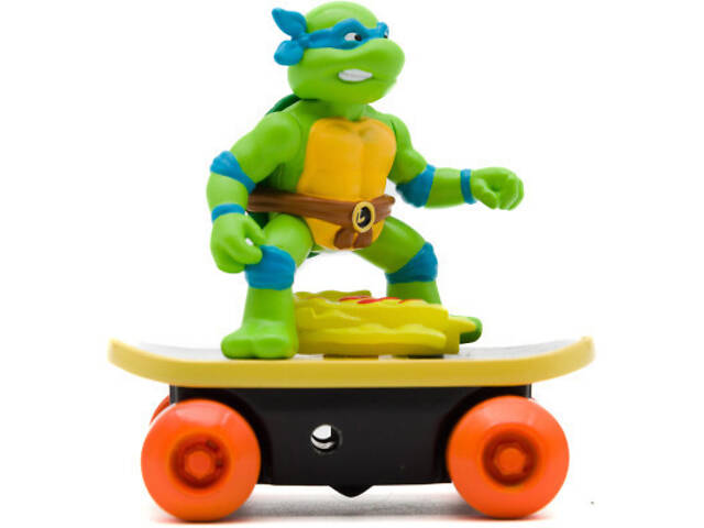 Ігровий набір Funrise TMNT Черепашки-ніндзя класичні Скейтбордист з лаунчером Леонардо (71040) - Фото 9