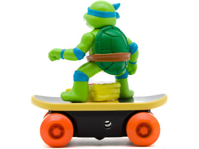 Ігровий набір Funrise TMNT Черепашки-ніндзя класичні Скейтбордист з лаунчером Леонардо (71040) - Фото 10