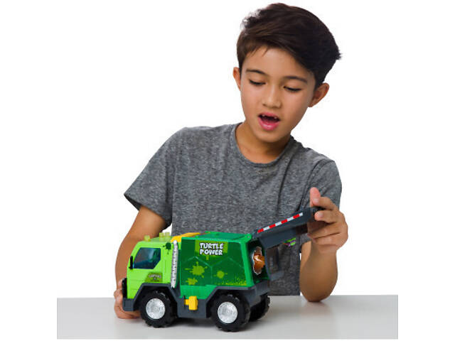 Ігровий набір Funrise TMNT Черепашки-Ніндзя класичні Бойовий сміттєвоз зі світлом і звуком (71045) - Фото 6