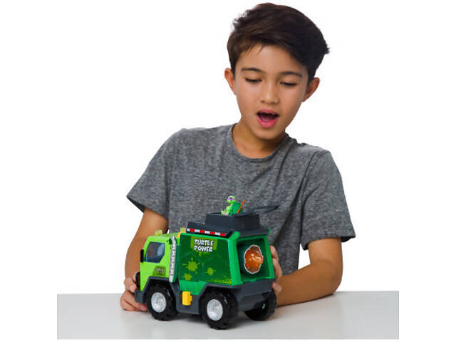 Ігровий набір Funrise TMNT Черепашки-Ніндзя класичні Бойовий сміттєвоз зі світлом і звуком (71045) - Фото 7