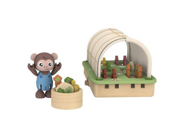 Ігровий набір Hape дерев'яний Органічна теплиця (E3416) - Фото 3