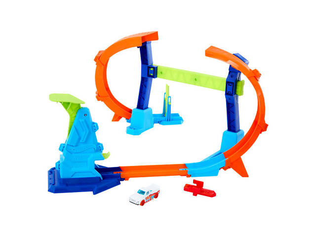 Ігровий набір Hot Wheels Stunt tracks Чемпіон неймовірних стрибків (JFH36) - Фото 2