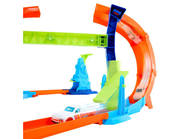 Ігровий набір Hot Wheels Stunt tracks Чемпіон неймовірних стрибків (JFH36) - Фото 4
