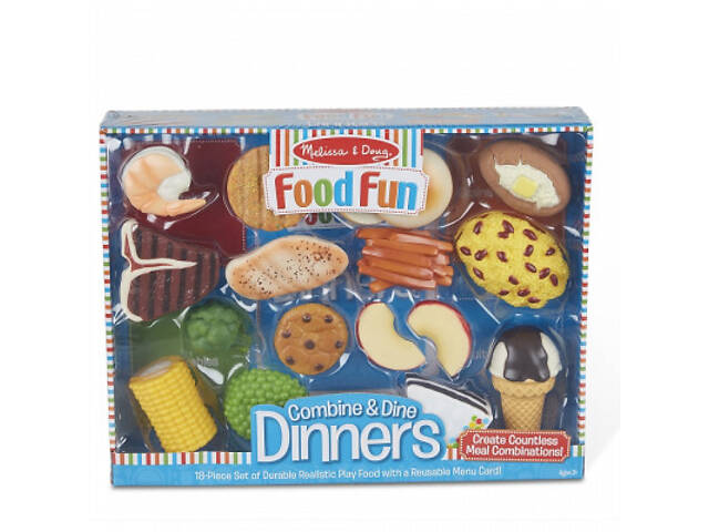 Ігровий набір Melissa&Doug Продуктовий набір 'Обід' (MD8268) - Фото 7