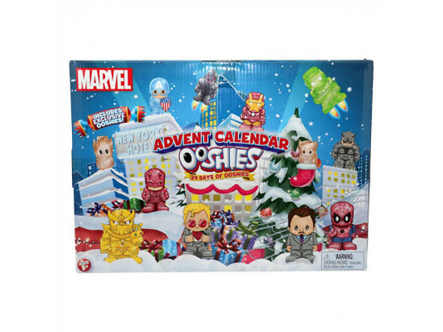 Ігровий набір Oоshies Адвент-календар Marvel (23296) - Фото 1
