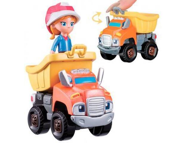 Ігровий набір Rev&Roll Рев і Рамбл DieCast Лорі та Тіппер (EU881051) - Фото 7