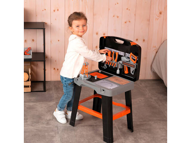 Ігровий набір Smoby Блэк + Деккер. Розумна майстерня (360734) - Фото 4