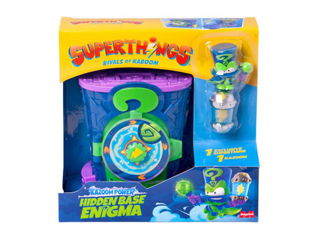 Ігровий набір SuperThings серії Kazoom Power - Схована база Енігма (PSTSP112IN230) - Фото 1