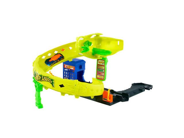 Ігровий набір трек Hot Wheels City Спіральна атака Змії (JBM63) - Фото 5